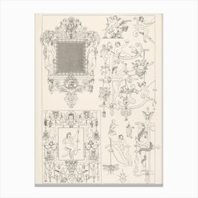 Ancient Pattern, Albert Racine Canvas Print