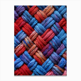 Woven Yarn Canvas Print