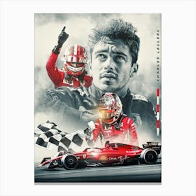 Charles Leclerc Canvas Print