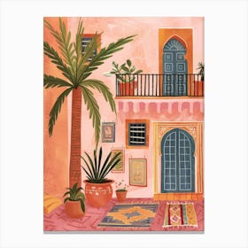 Moroccan House Canvas Print