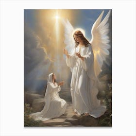 Angel Of The Lord Canvas Print