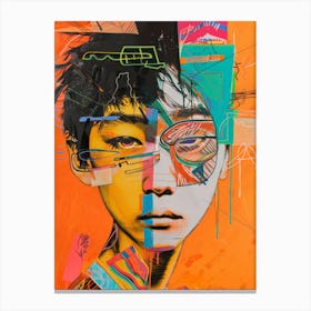 Asian Boy Canvas Print