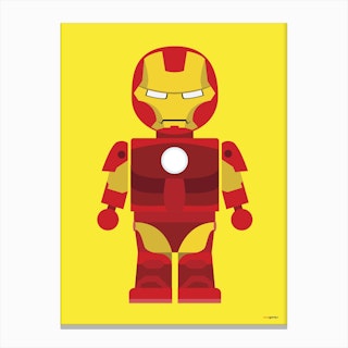 Toy Iron Man Canvas Print
