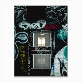 Graffiti Wall Canvas Print