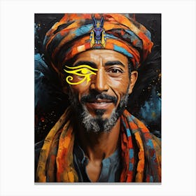 Egyptian Man 1 Canvas Print