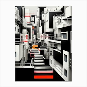 Urban Geometric 4 Canvas Print