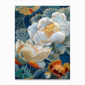 Chinese Flower Painting 15 Canvas Print