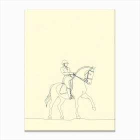 Equestrian Canvas Print