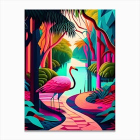 Flamencoflamingo Canvas Print