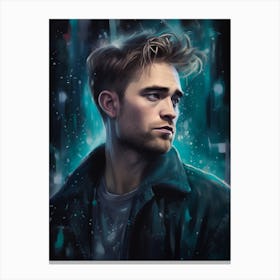 Robert Pattinson (1) Canvas Print