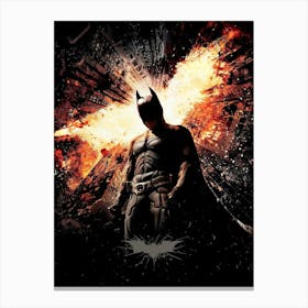 Batman The Dark Knight Rises Canvas Print