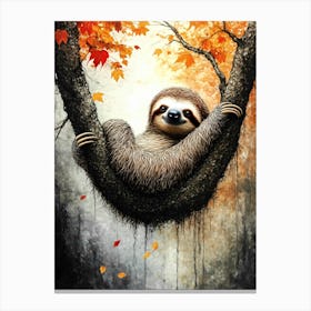 Sloth Leinwandbild