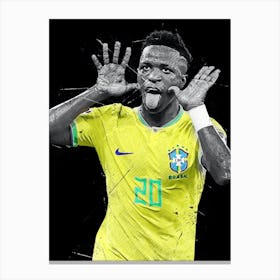 Vinicius Junior Brazil Canvas Print