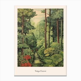 Taiga Forest Canvas Print