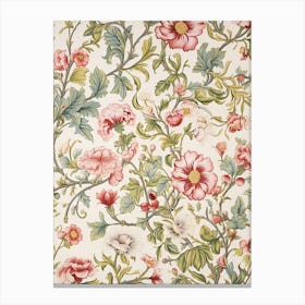 Floral Wallpaper 131 Canvas Print