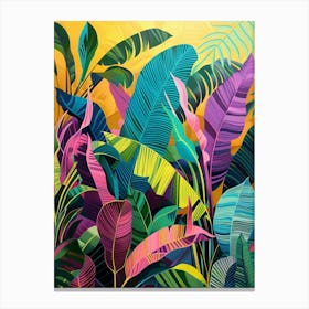 Tropical Jungle Canvas Print