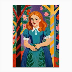 Alice In Wonderland 7 Canvas Print