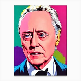 Christopher Walken Pop Movies Art Movies Canvas Print