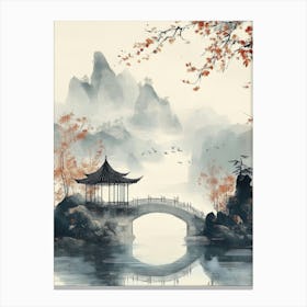 Chinese Landscape 1 Canvas Print