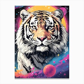 Space Tiger Canvas Print