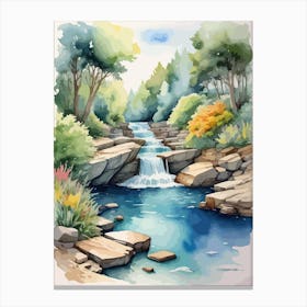 River Serenity Canvas Print