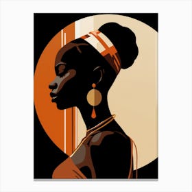 African Woman 38 Canvas Print