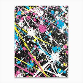 Paint Splatters 2 Canvas Print