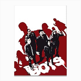 the boys 21 Canvas Print