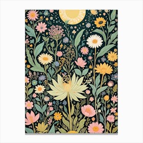 Flower Symphony Canvas Print