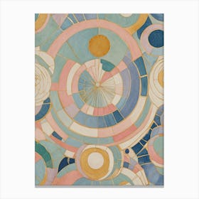 Pastel Abstract Canvas Print