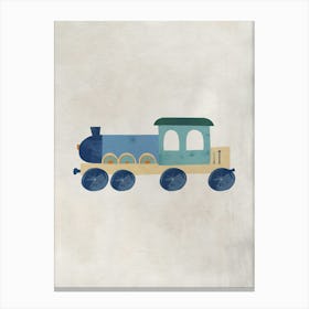 Boho Nursery 12 Locomotive Canvas Print