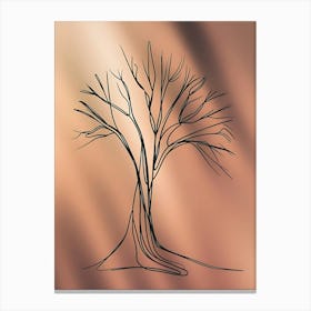 Bare Tree Canvas Print