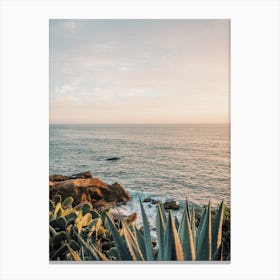 Malibu Ocean Sunset Canvas Print