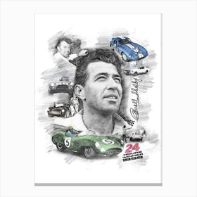 Carroll Shelby 1 Canvas Print