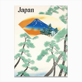 Japanese Fan Canvas Print