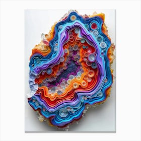 Agate Canvas Print