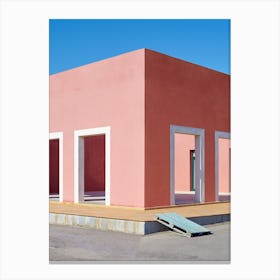 Pink Corner Canvas Print