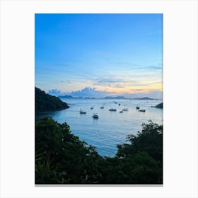 Ocean Cape Holiday Siam Beautiful Shore Point Paradise Turquoise Peaceful Sunset Grass M (29) Canvas Print