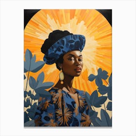 African Woman 35 Canvas Print