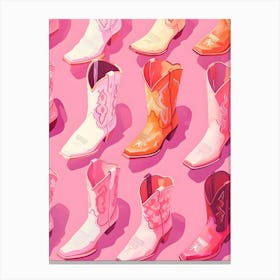 Cowboy Boots 15 Canvas Print