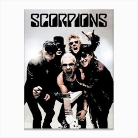 Scorpions band music Canvas Print