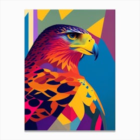 Hawk Pop Matisse 2 Bird Canvas Print