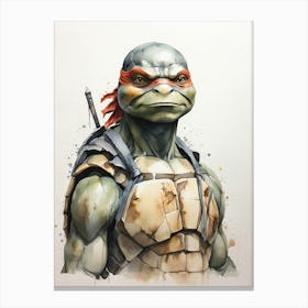 Teenage Mutant Ninja Turtle Canvas Print