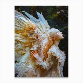 Angel In The Woods Canvas Print