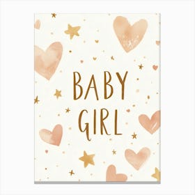 Baby Girl No 2 Canvas Print