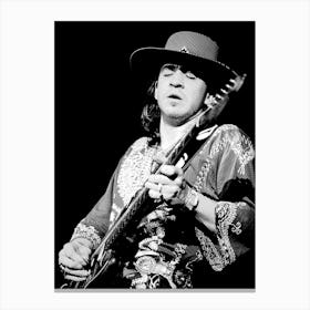 Stevie ray Vaughan Canvas Print