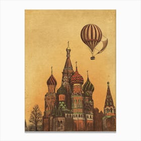 Moving To Moscow Canvas Print