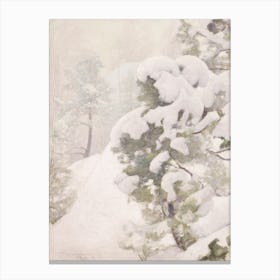 Winter Landscape (1926), Pekka Halonen Canvas Print