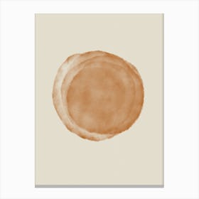 Simple Object On Beige Canvas Print