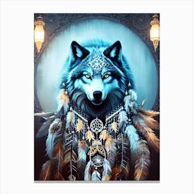 Indian Wolf Canvas Print
